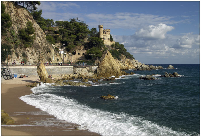 Blick auf die Festung eine