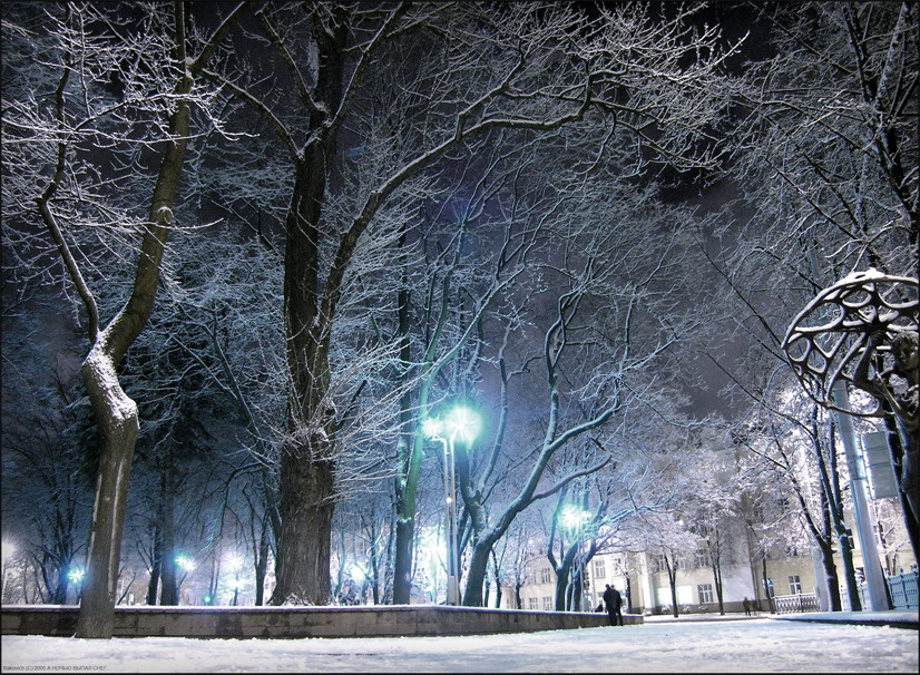 Und nachts der Schnee fiel ...