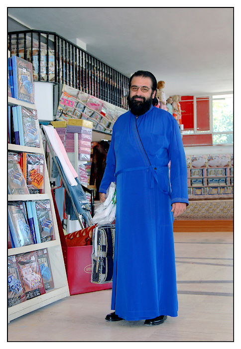 Mein Sohn tun, Sie wissen, hatten die griechischen Priester noch nie gesehen ...?