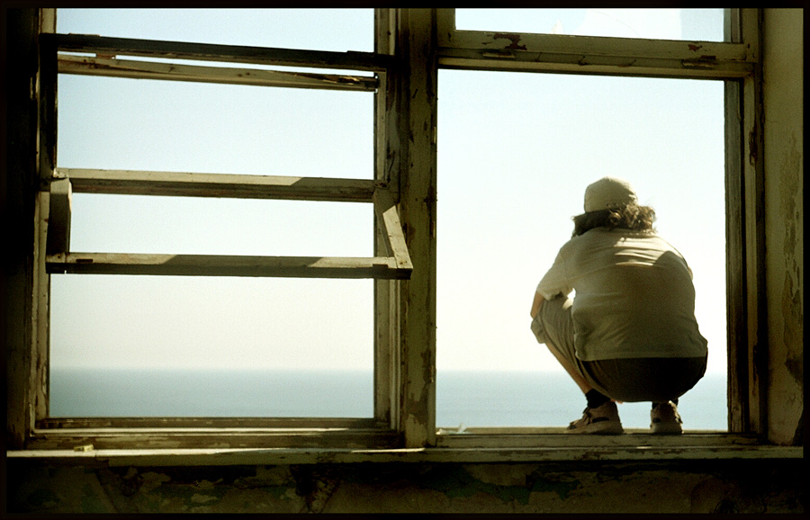 Blick auf das Meer ...