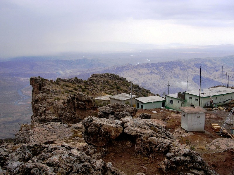 Auf einer Klippe ...