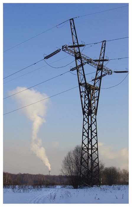 Über die ungewöhnliche Winterlandschaft ...