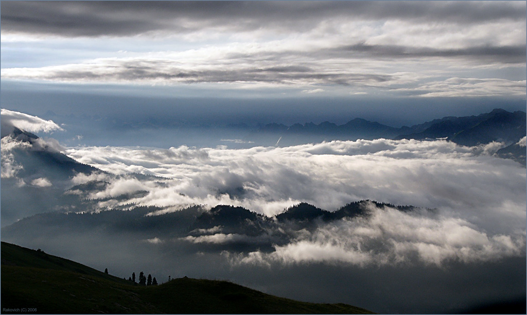 Zwischen dem Himmel und der Himmel ...