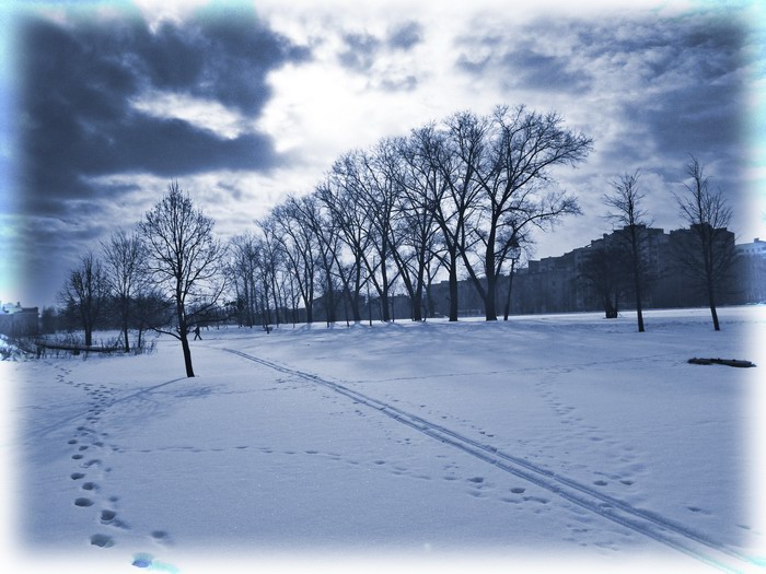 Das Ende der Wintereinbruch im März