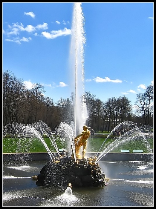 Brunnen in Peterhof