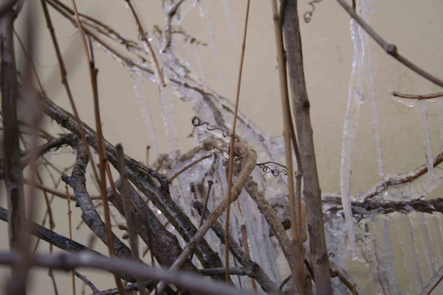 Leben und Tod Eiszapfen