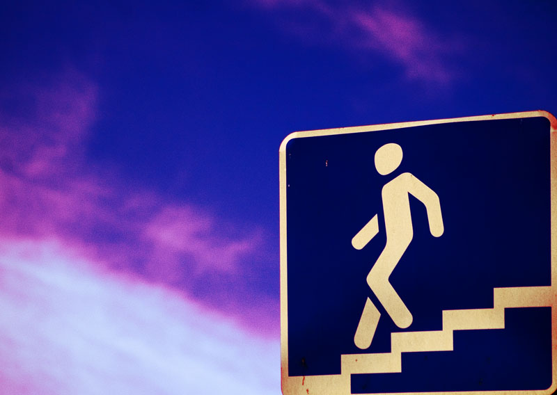 Blätter in den Himmel ... oder mit ihm ...