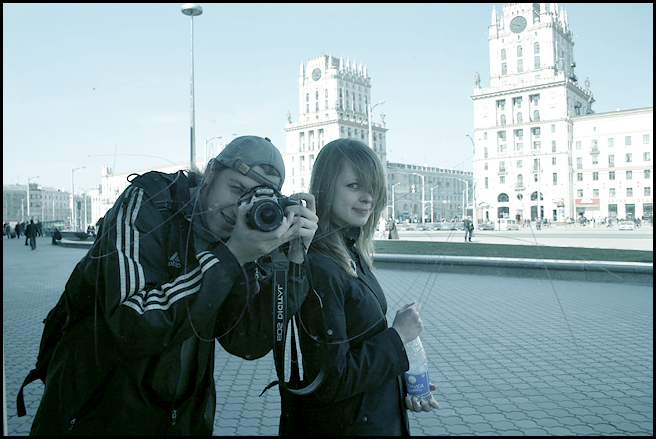 Selbstbildnis mit Nastya