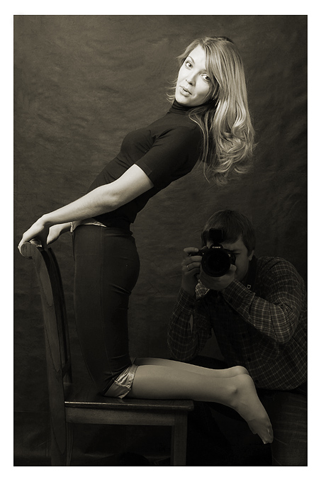 Double Portrait der Spur ...