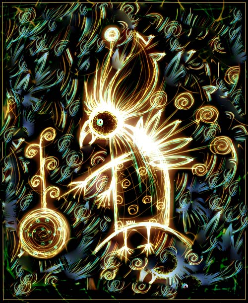 Phoenix und ihre Großmutter Baum