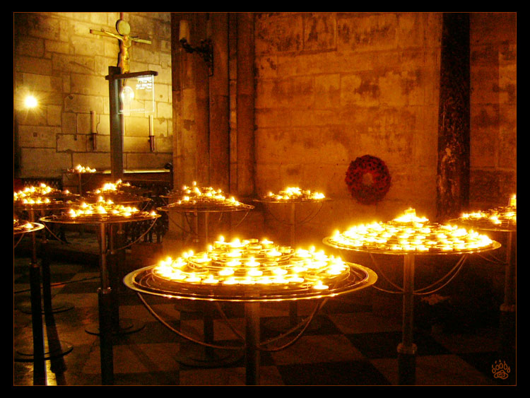 In der Kathedrale von Notre Dame