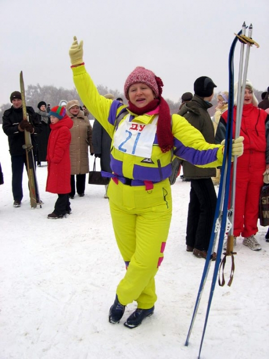 Göttin des Skilaufs