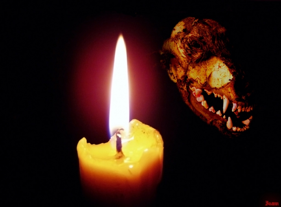 Derjenige, der auf uns wartet in der Dunkelheit ...