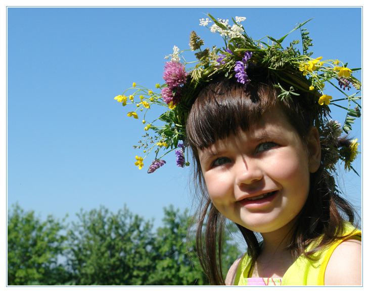 Sommer rot, Himmel klar!