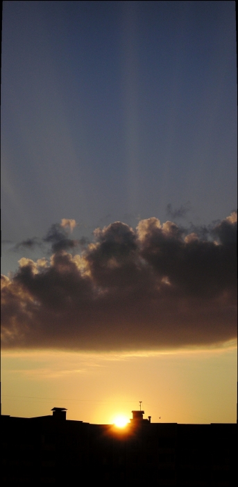 Drei Farben der Morgenröte