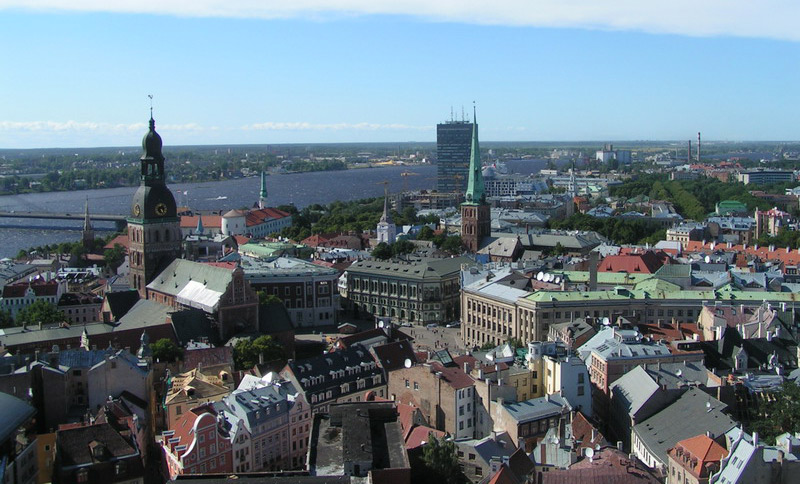 Riga ... als Postkarte