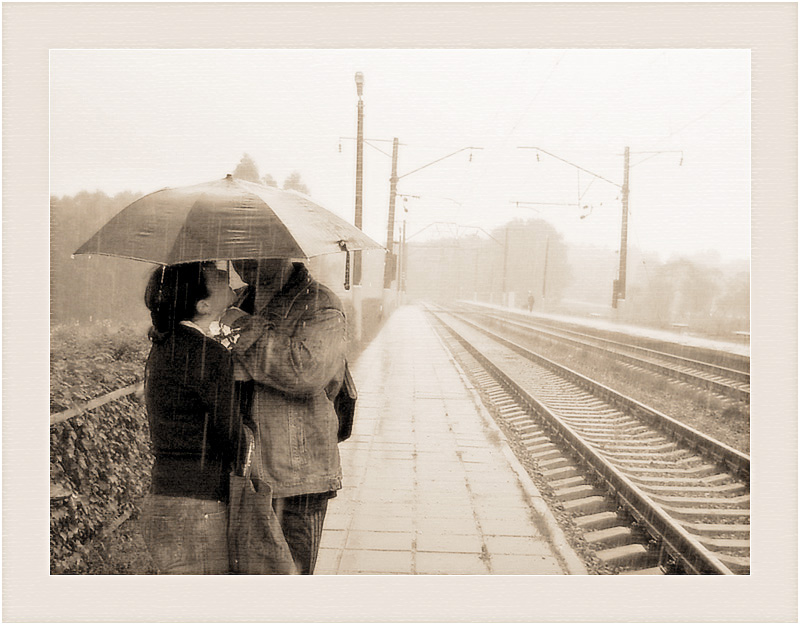 l`amour sous la pluie