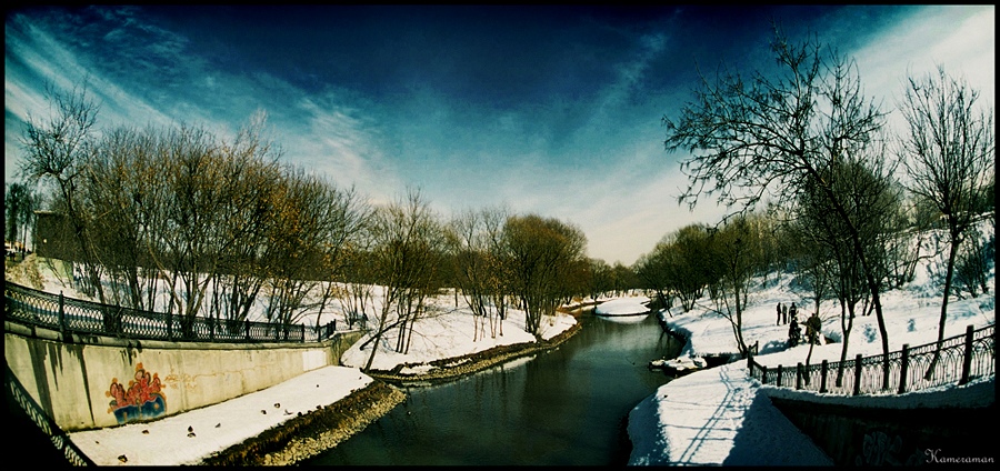 Skizze für ein bevorstehendes Zimushko