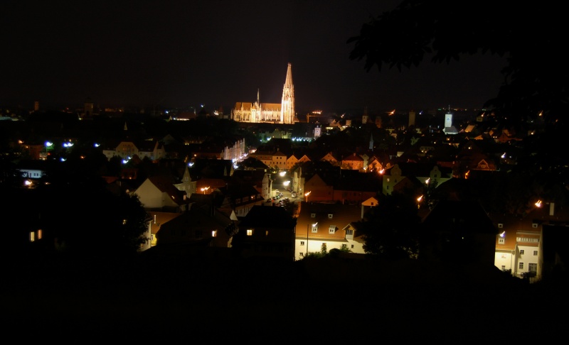 Geheimnisse der Stadt bei Nacht