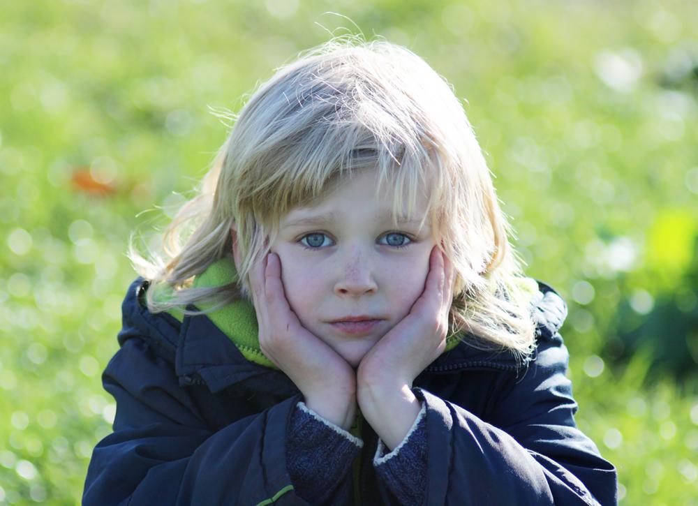 müde von der Unterhaltung