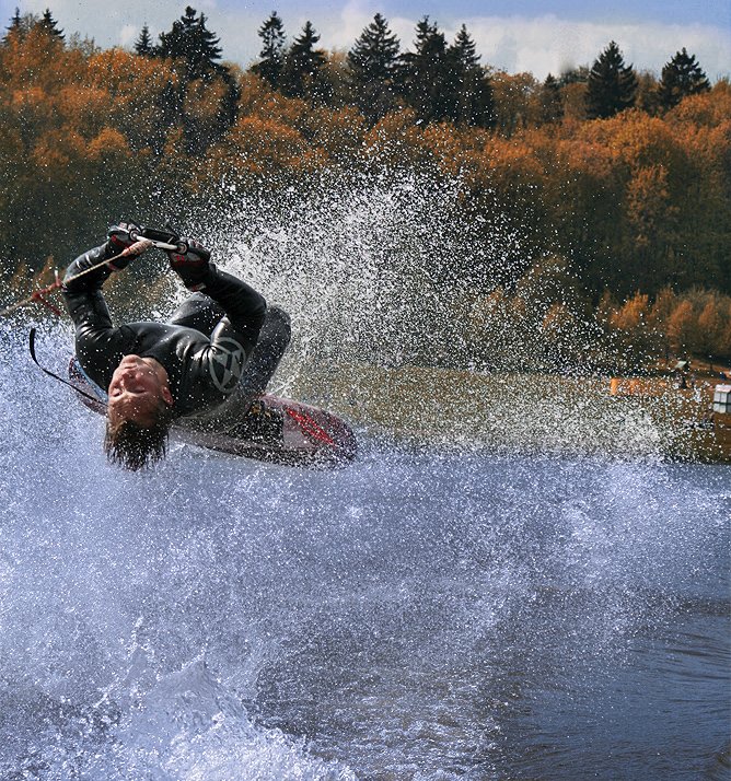 Durch die Spritzer des Lebens ...