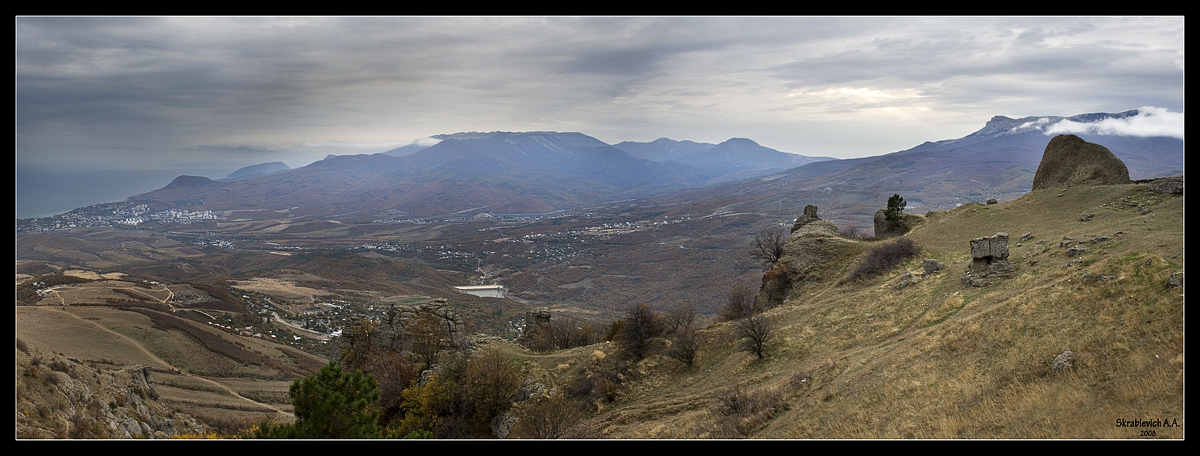 Alpine Weiten der Krim