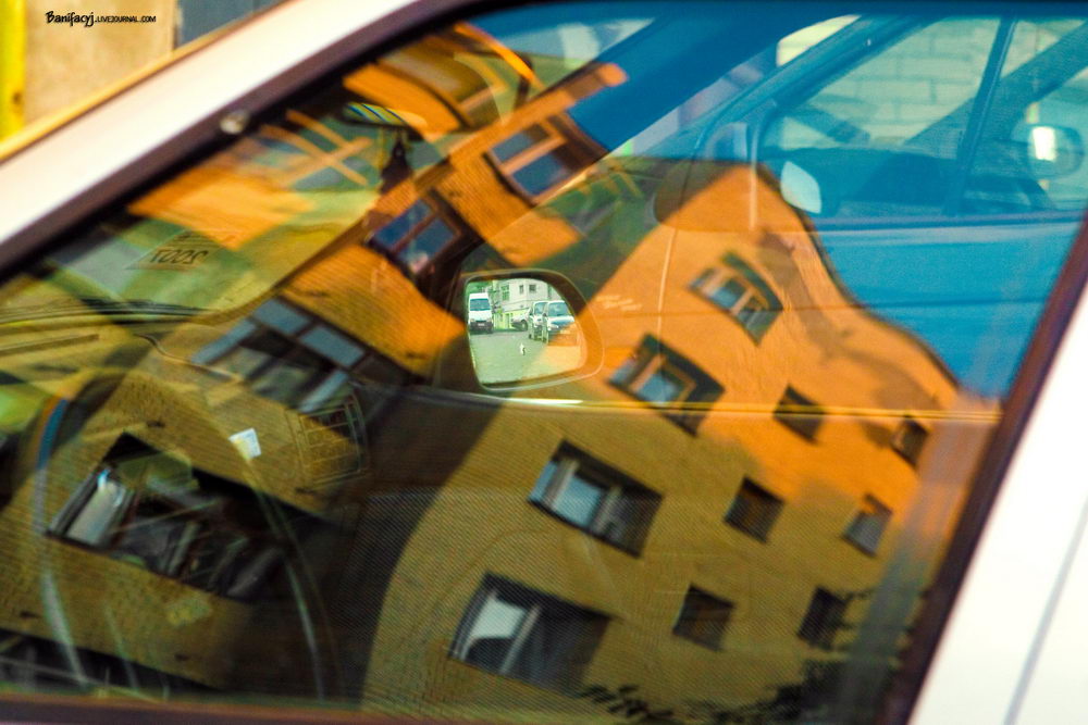 Ivory Spiegel-Glas-Haus