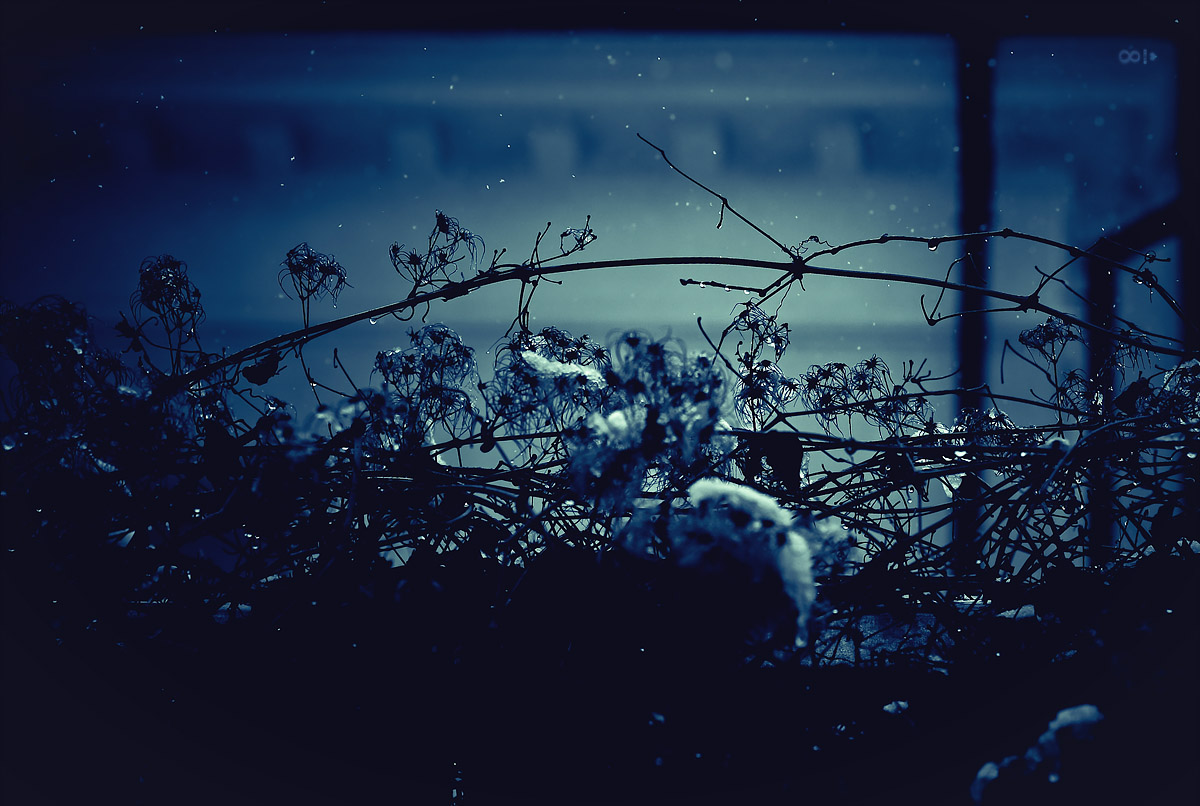 Tinte langsamer Abkühlung