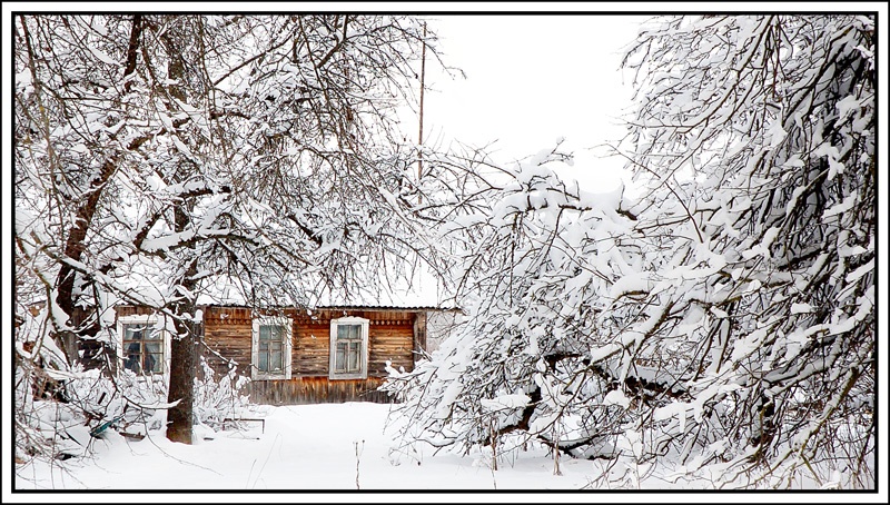Über gottverlassenen Weiler