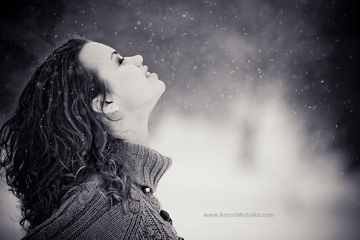 Der gestrige Schneefall ....