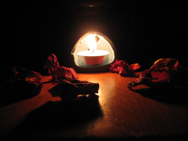 eine romantische Stimmung