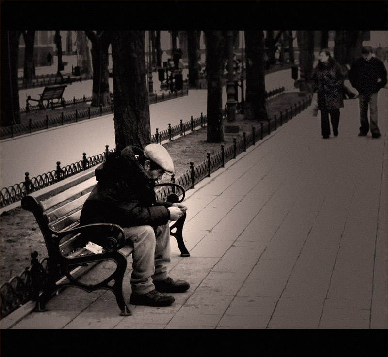 Wie in den alten Film ...