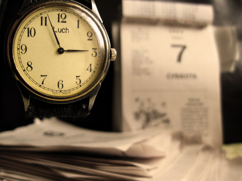 ... Zeit bleibt nicht stehen ...