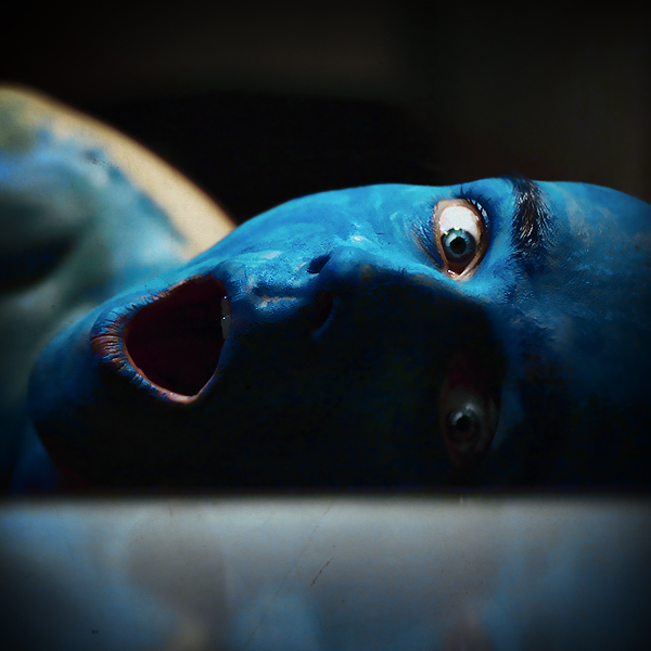 El color azul muerto