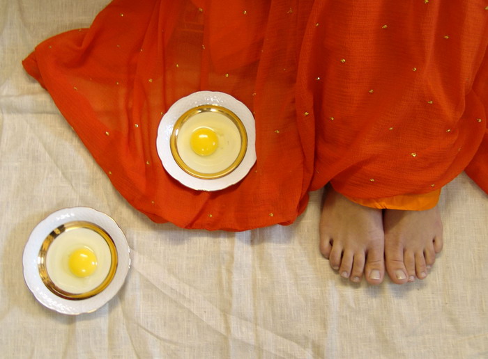 Platz in der Nähe. Innenraum