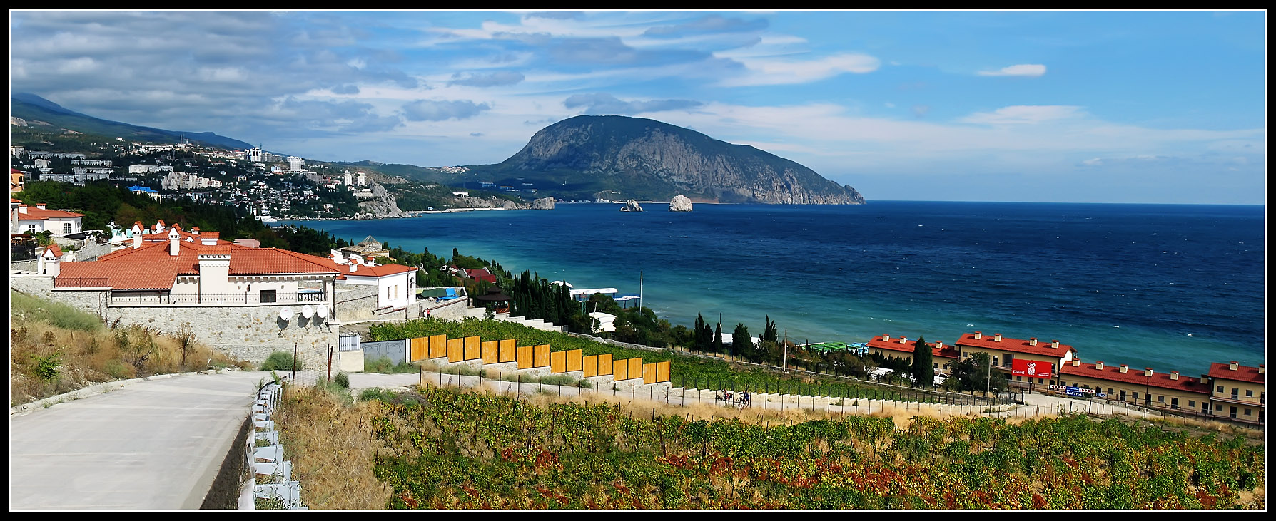 Gurzuf.Poslednie Sommerfarben.