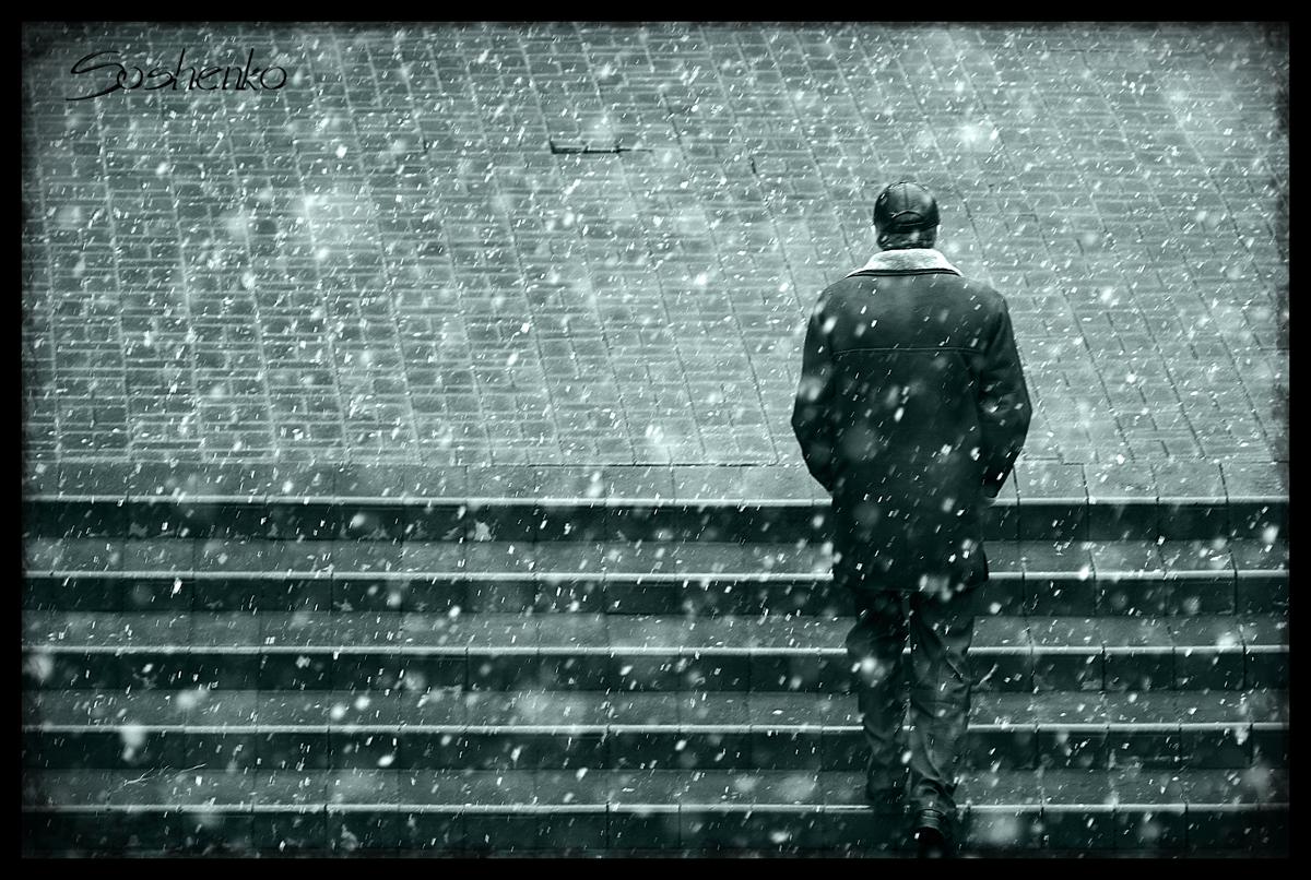 Winter Ausgestoßenen