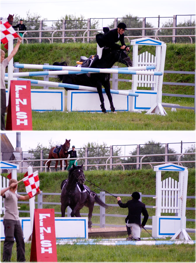 das kann demütigend fallen am Ziel?