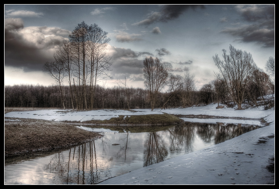 Cold Sonnenuntergang