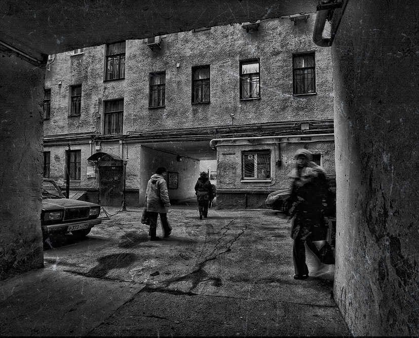 Trio auf dem Platz ...