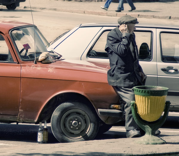 in Erwartung des Glücks ...