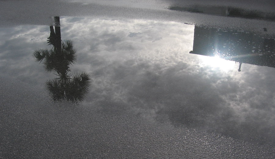 die Welt unter ihren Füßen