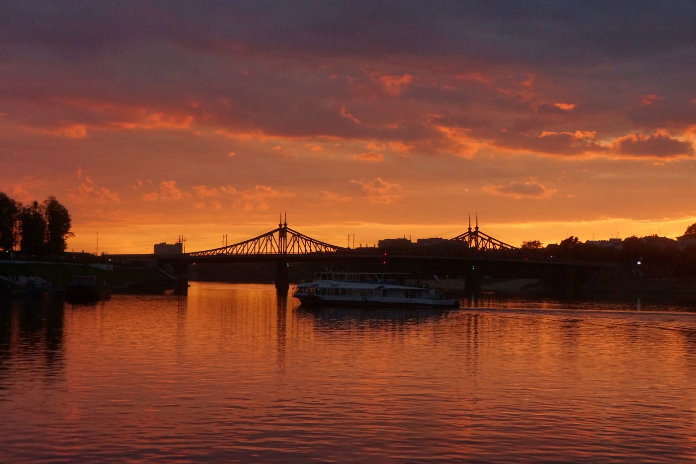Abend an der Wolga