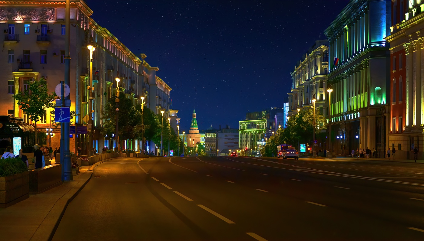 Night Moscow
