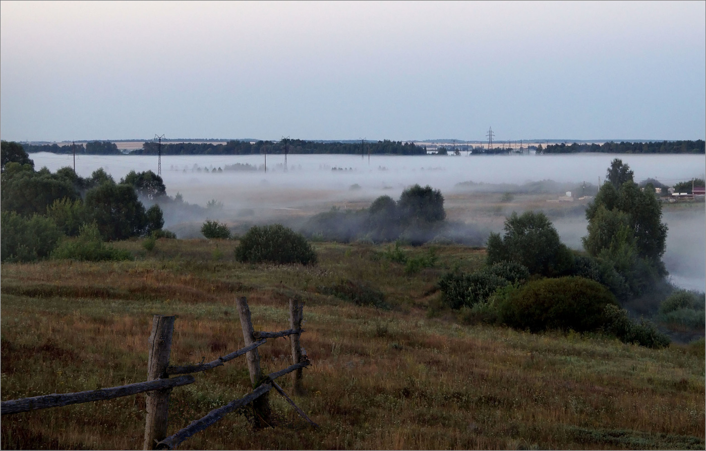 in den frühen Morgenstunden