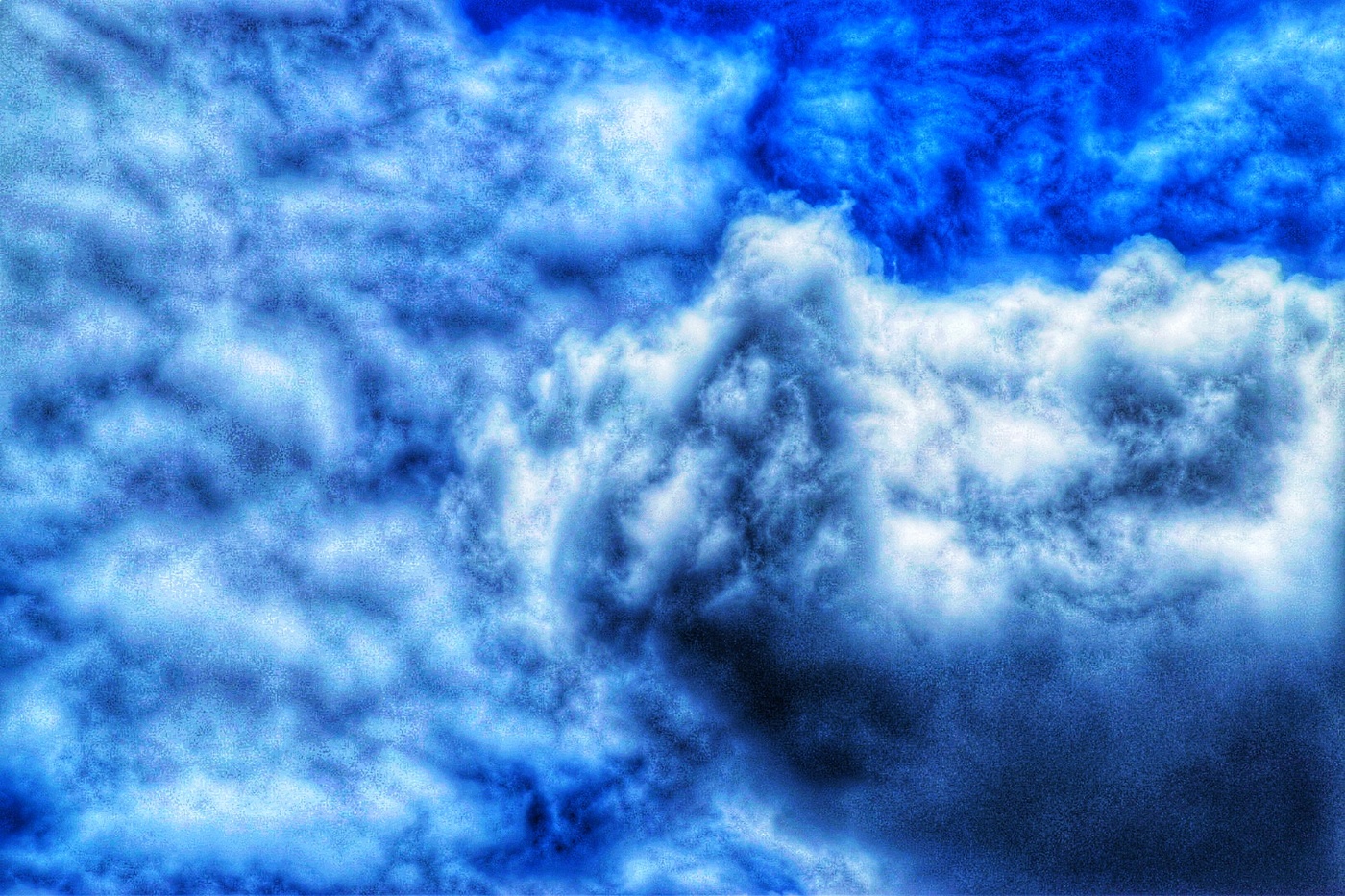 Clouds in Blue
