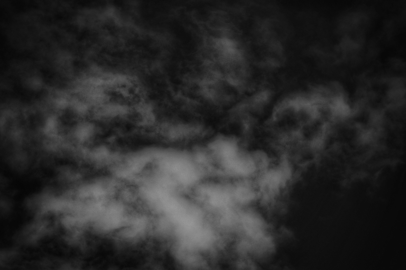 Clouds in Black and White