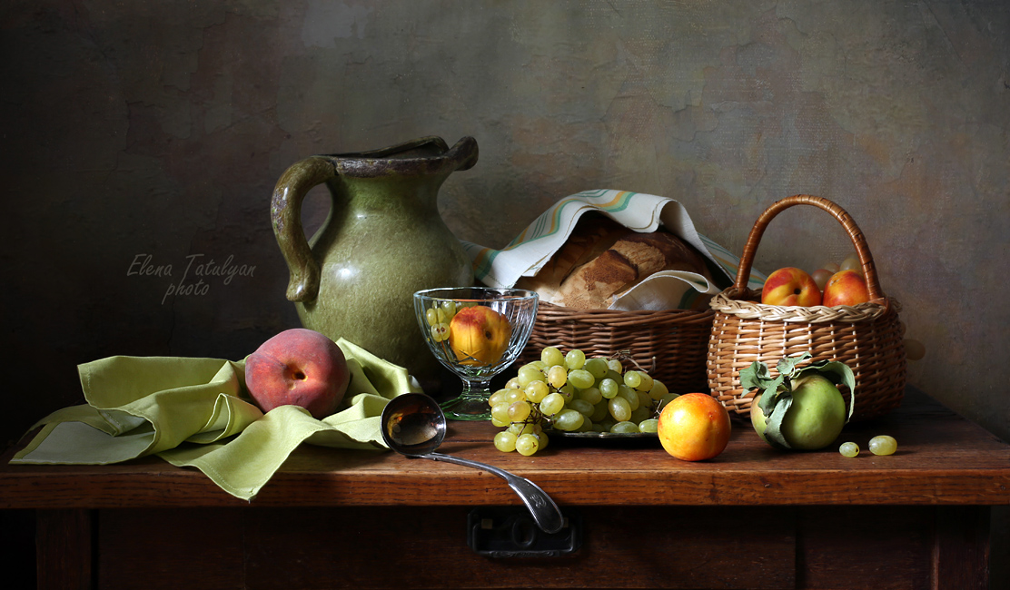 Auf dem Küchentisch