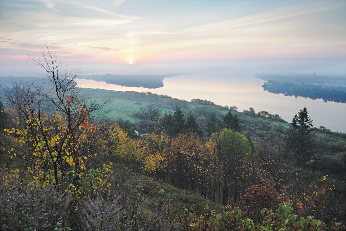 September Morgenröte