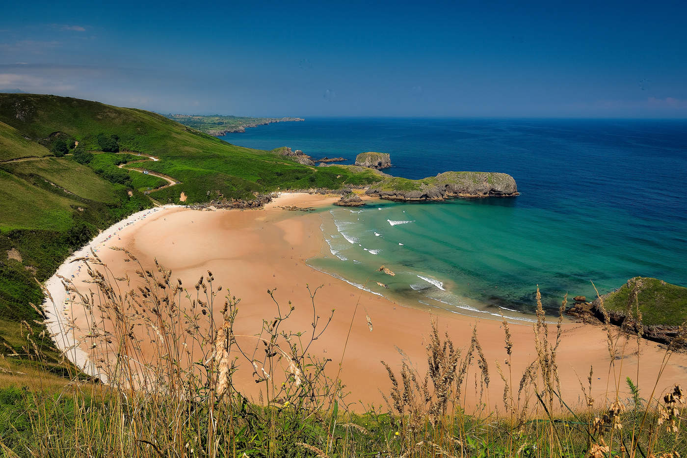 Playa de Torimbia, Asturias